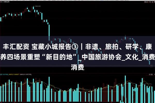 丰汇配资 宝藏小城报告③｜非遗、旅拍、研学、康养四场景重塑“新目的地”_中国旅游协会_文化_消费